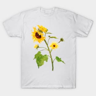 one yellow sunflower T-Shirt